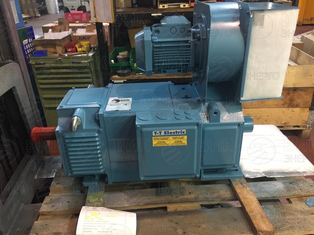 Замена старого оборудования на двигатель постоянного тока T-T Electric LAK 4180 CА